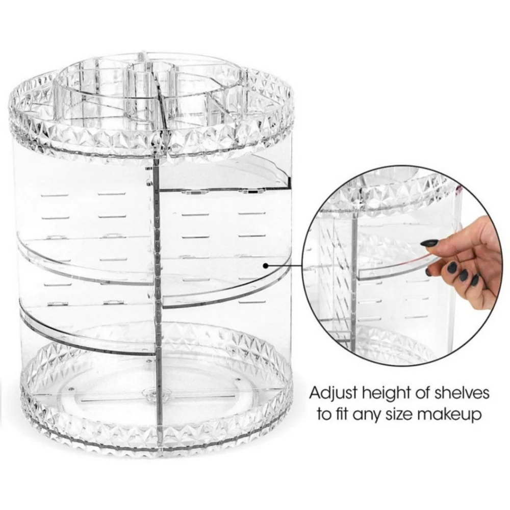 Rotating Make-Up Acrylic Organizer
